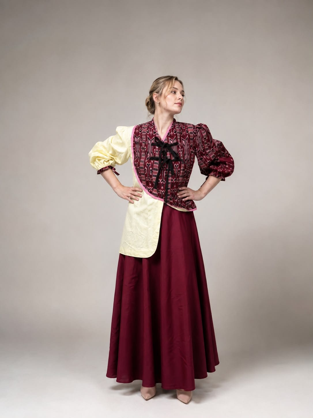Blouse Etnik Wastra Butter